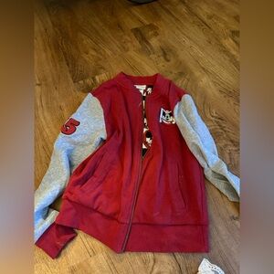 Disney Mickey Mouse letterman kids jacket boys or girls size XS.